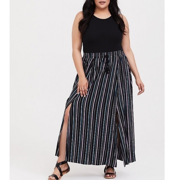 torrid Dresses & Skirts - NWT Striped Maxi Skirt (1X)